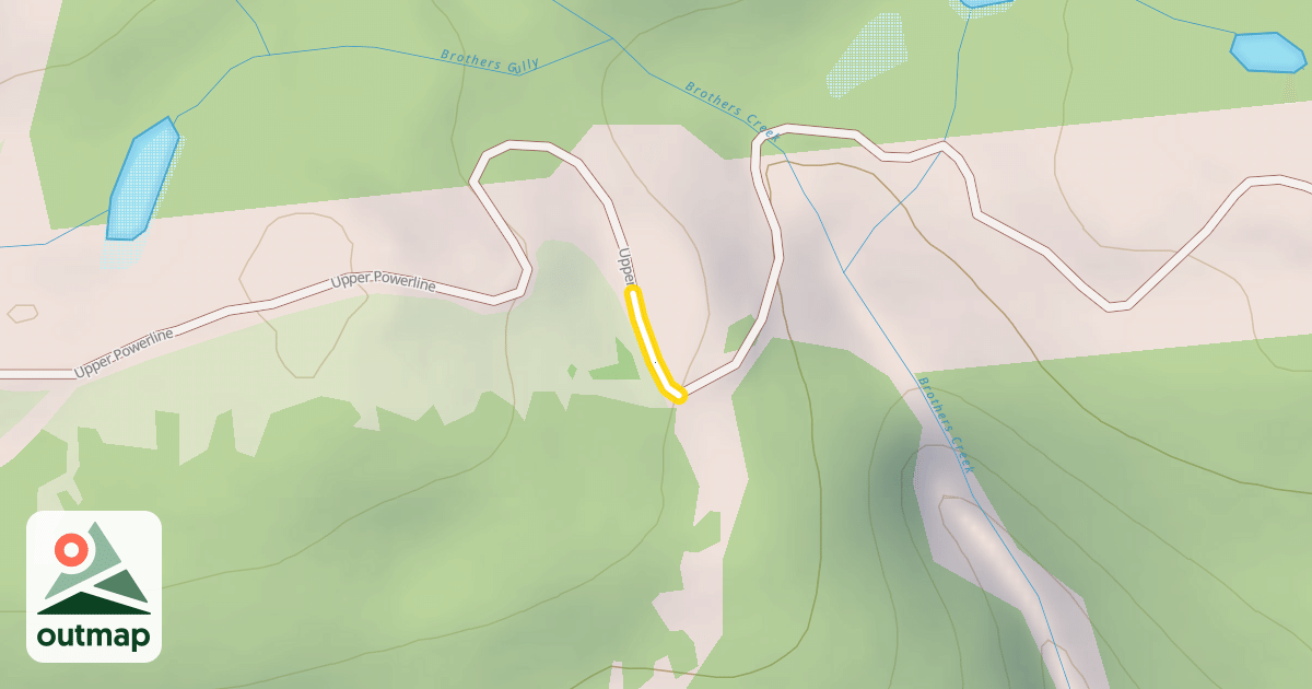 Map of Upper Powerline