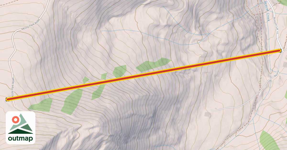 Map of Larkspur Express Lift