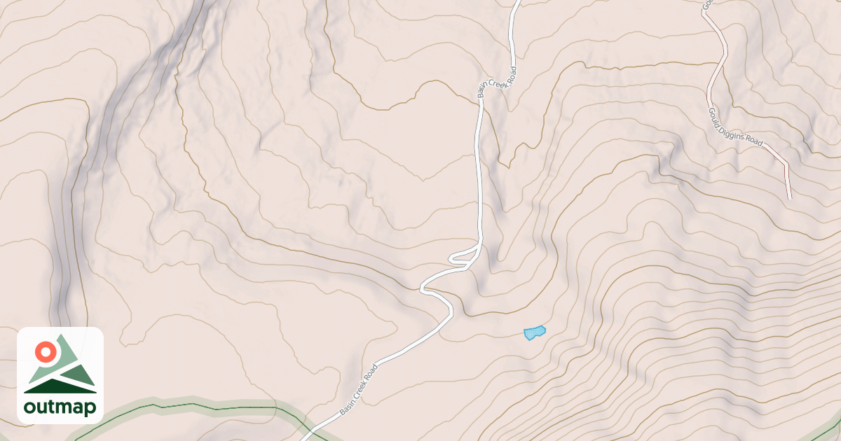 Map of BANNER CREEK