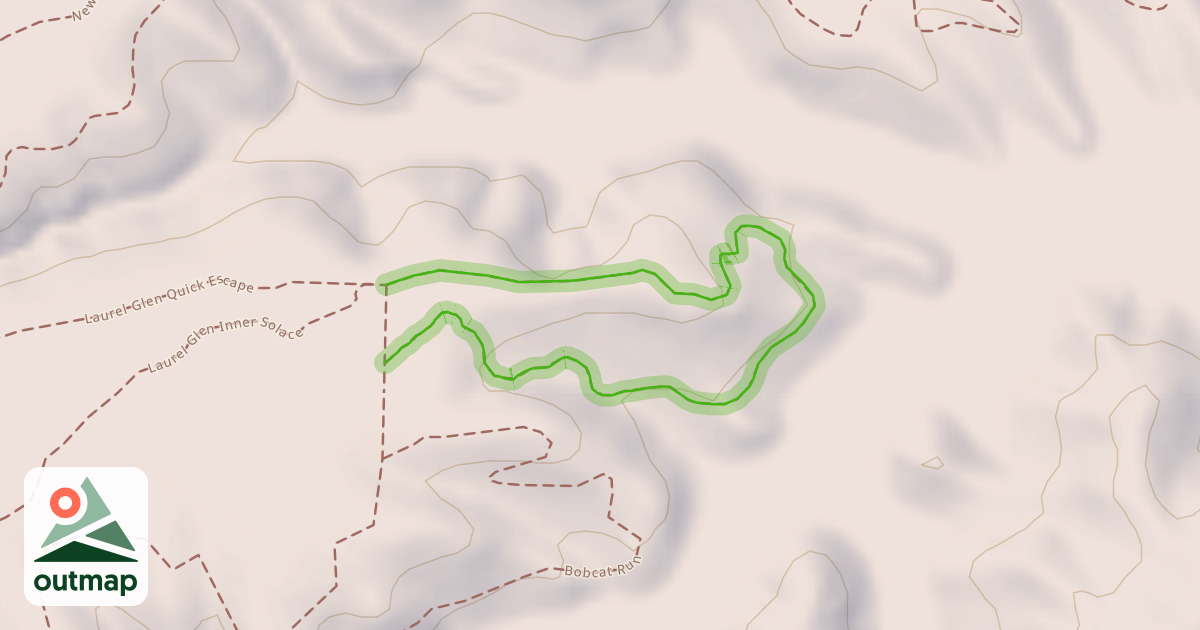 Map of Laurel Glen Chesapeake Challenge