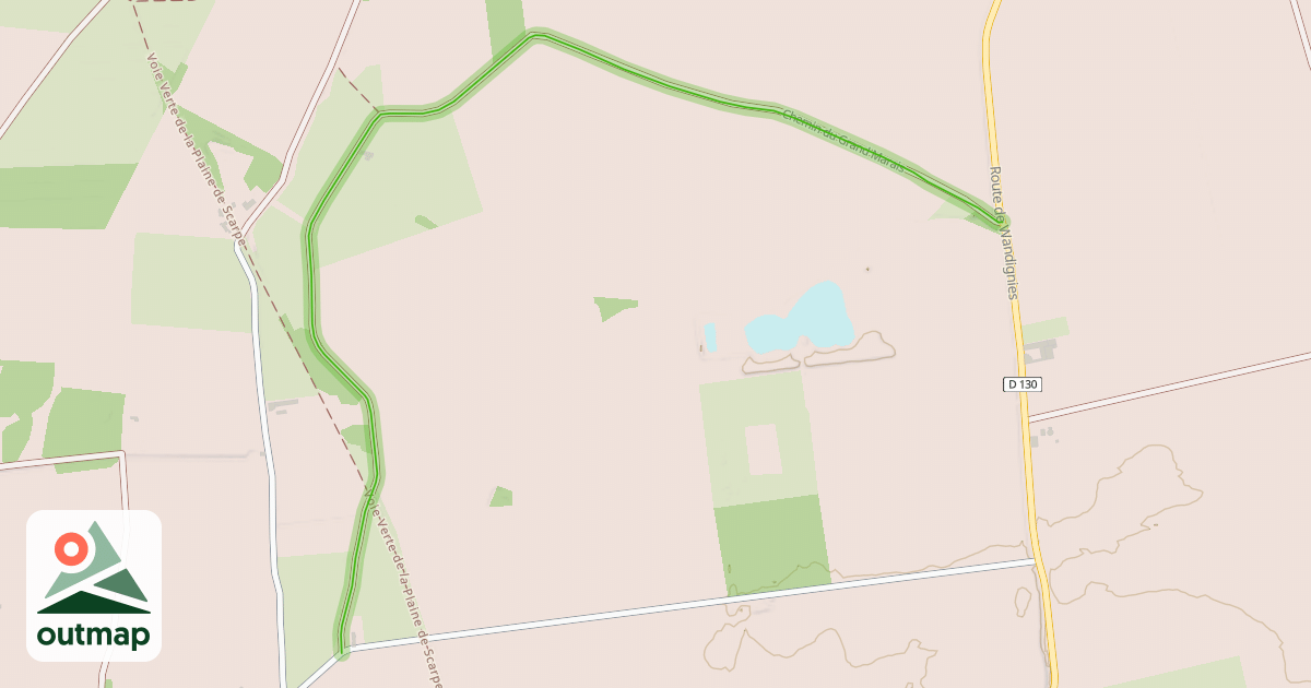 Map of Chemin du Grand Marais