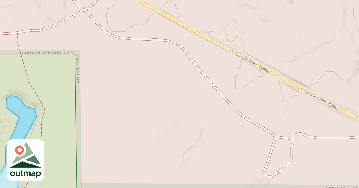 Map of FISH POND EAST