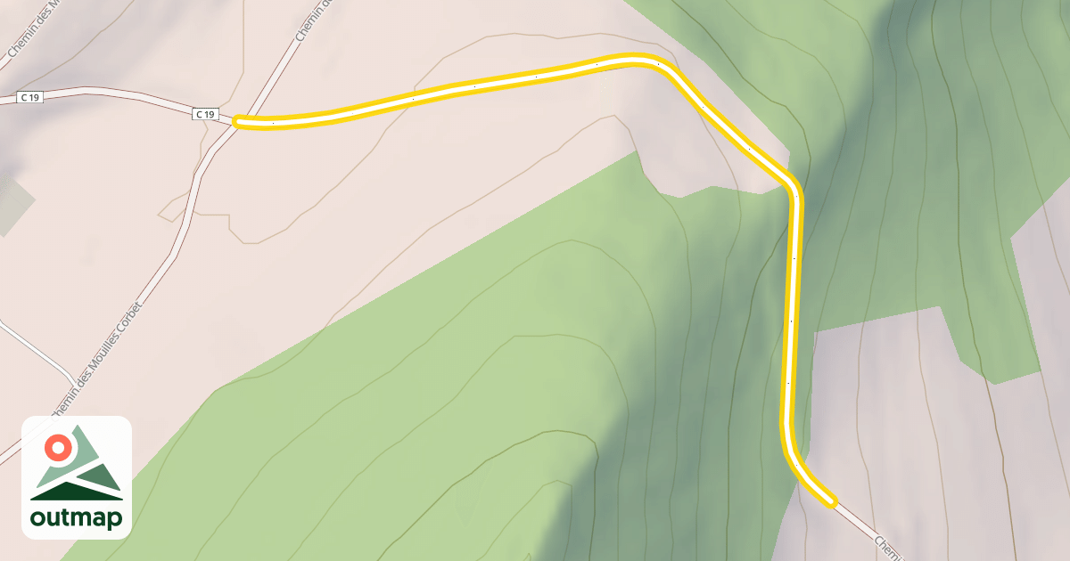 Map of Chemin de la Sciaux