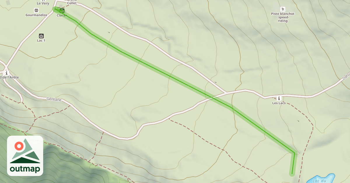 Map of Chevrette