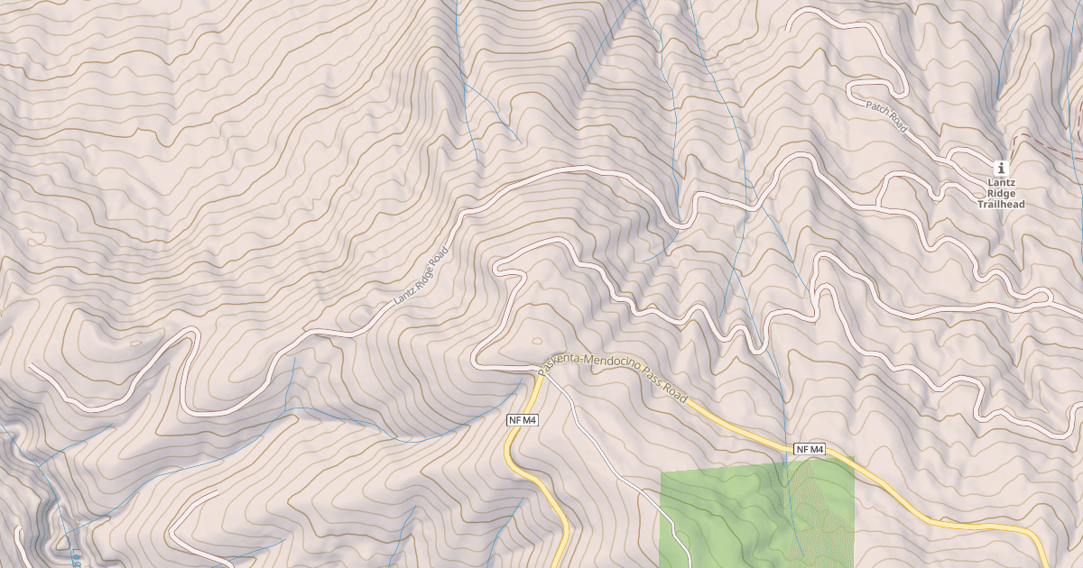 Map preview of LANTZ RIDGE