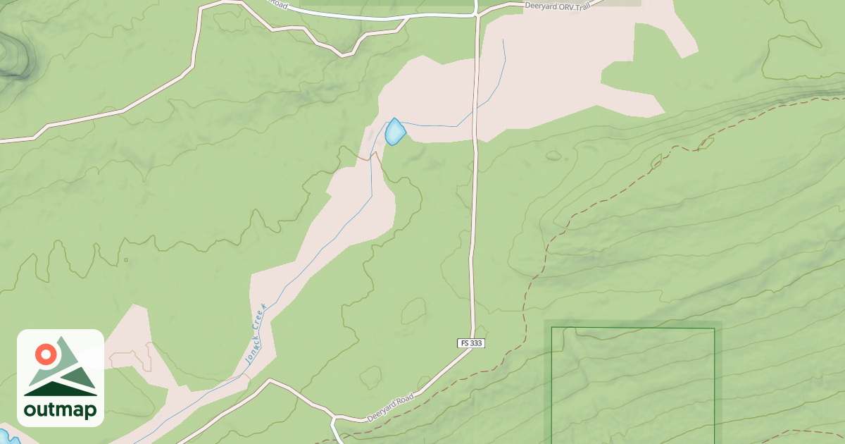 Map of DEERYARD