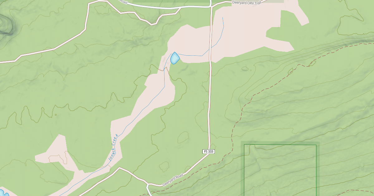 Map preview of DEERYARD