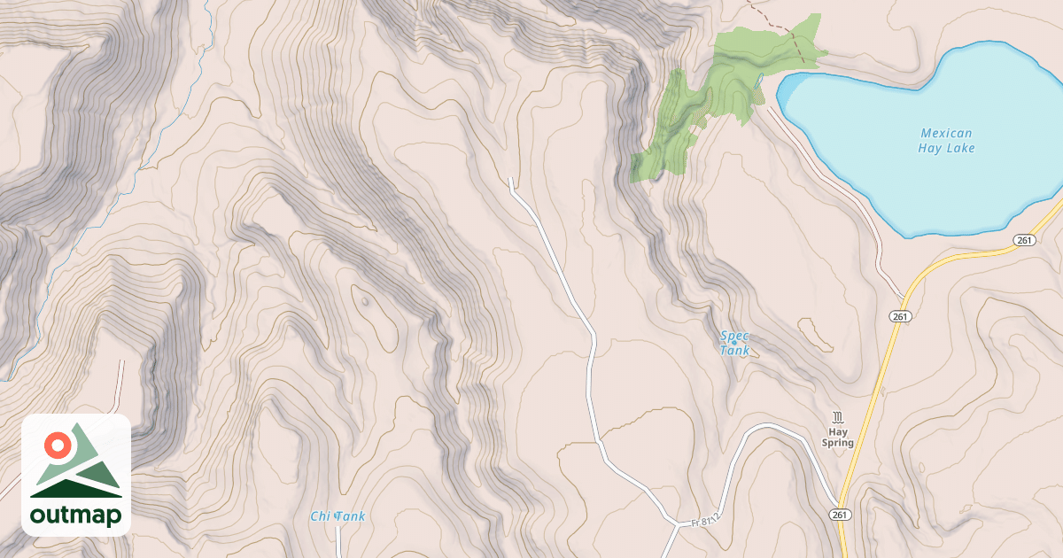 Map of MEXICAN HAY TS