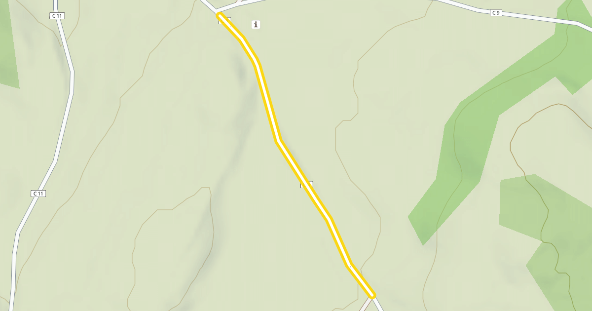 Map preview of Route des Cellières
