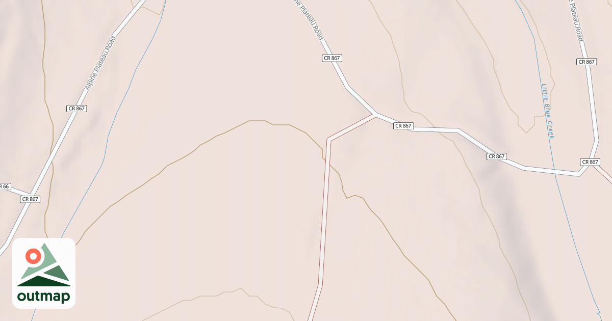 Map of BLM National GTLF Public Motorized Roads 6fa8a87a-18c6-4aa4-b35d-021b52c13d1a