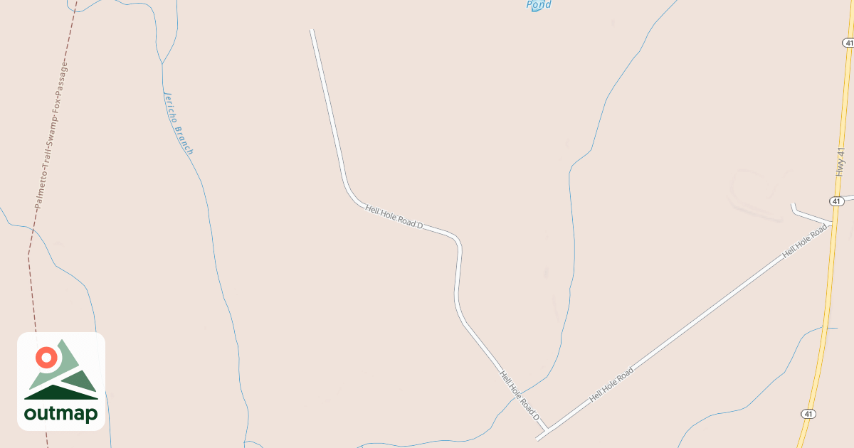 Map of HELL HOLE D
