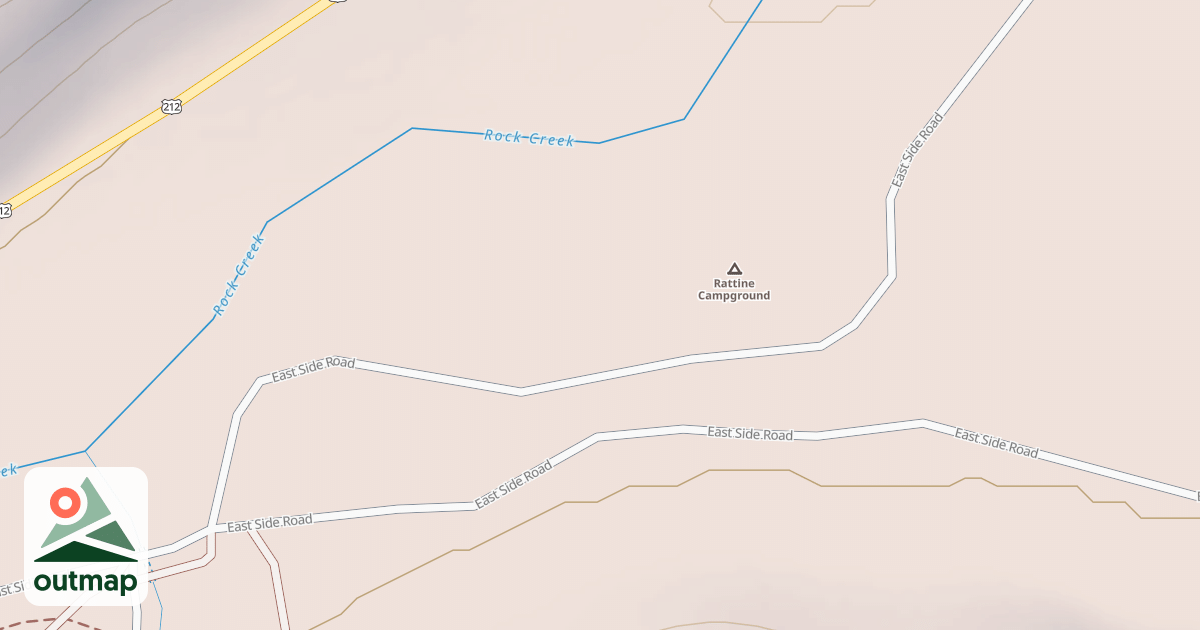 Map of RATTIN CAMPGROUND