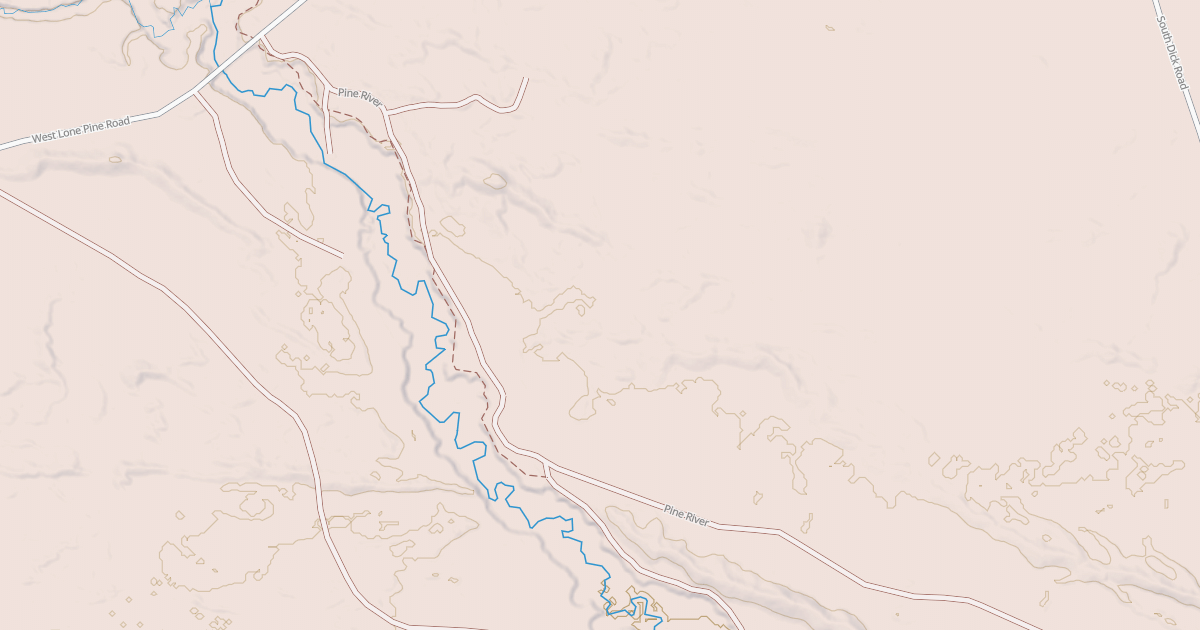 Map preview of LONE PINE SPUR A