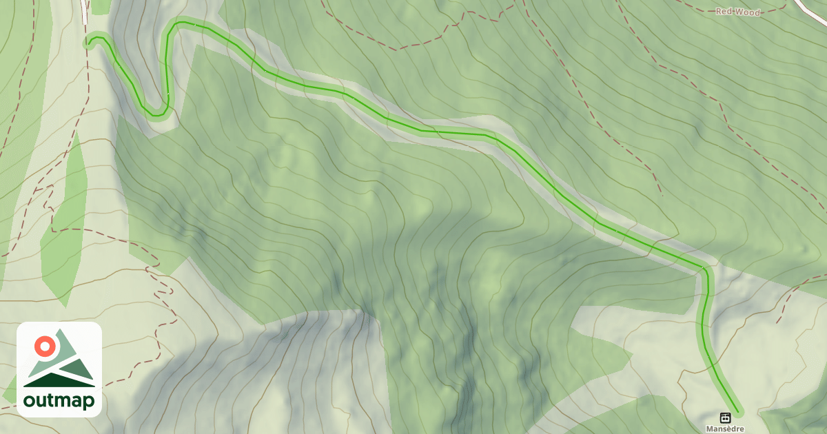 Map of Fontfrede