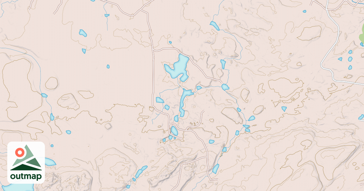 Map of FRANK LAKE