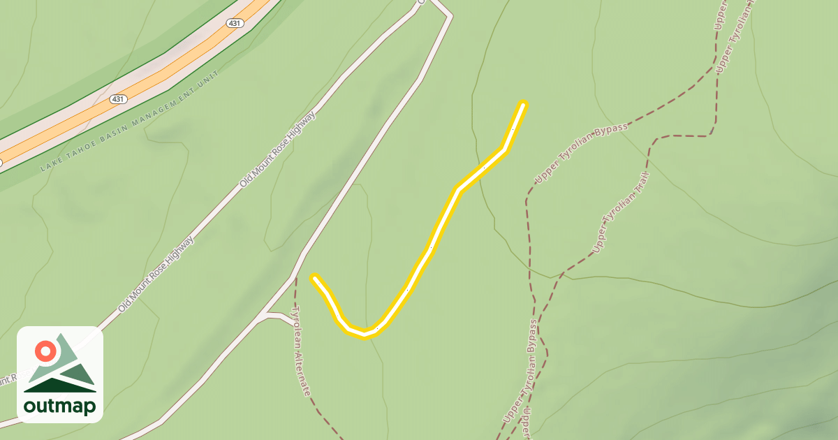 Map of Lower Tyrolean