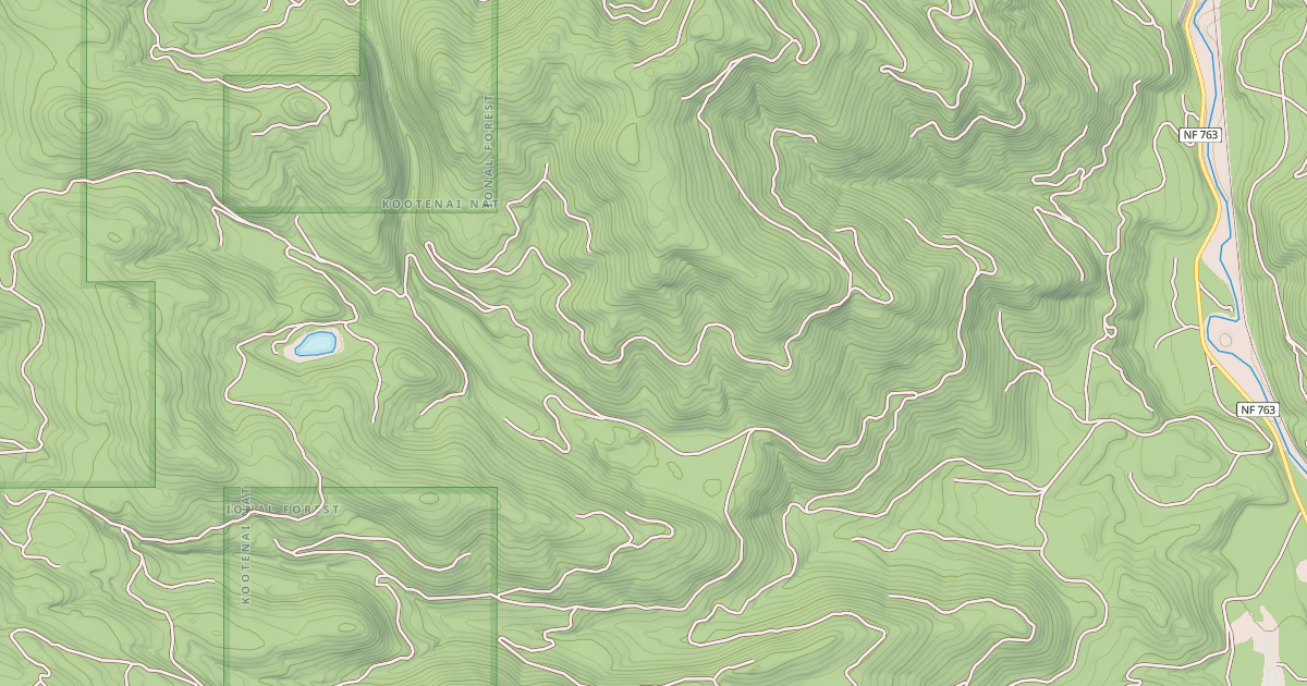 Map preview of DOE CREEK