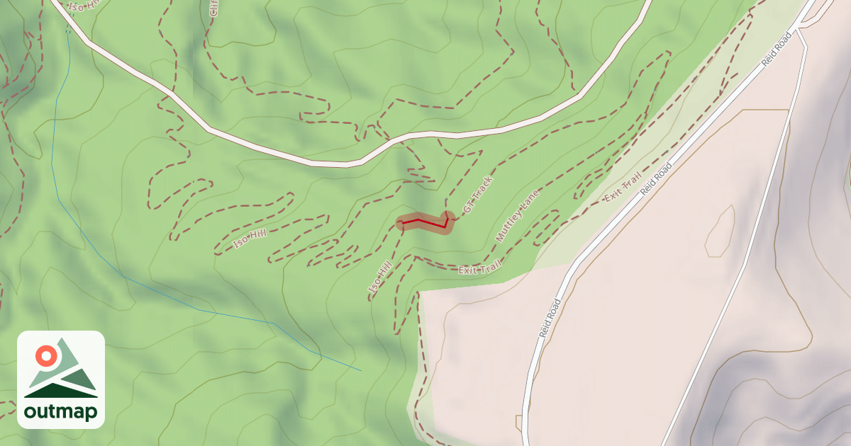 Map of Iso Hill To GT Connector