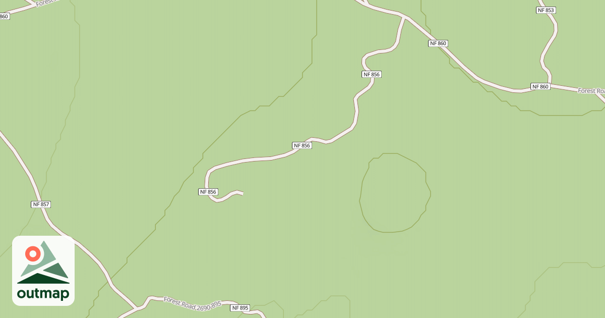 Map of Santiam Pass Ohv Atv Trail #15