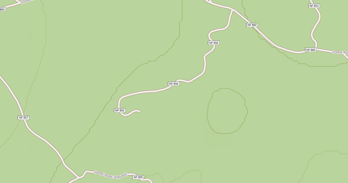 Map preview of Santiam Pass Ohv Atv Trail #15