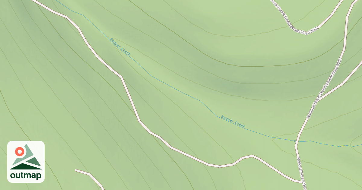 Map of BEAVER DESEVE A