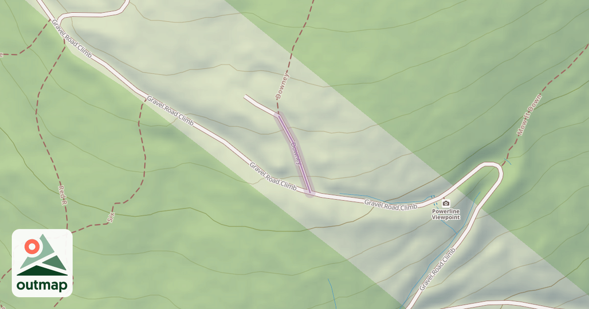 Map of Downey