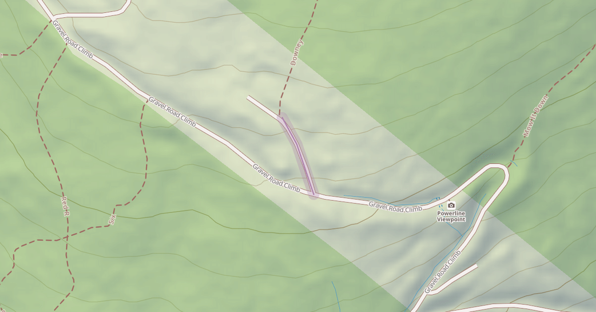 Map preview of Downey