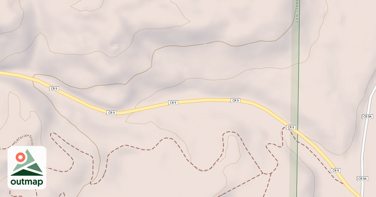 Map of NORTH PORTAL SIGN