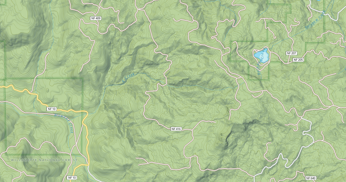 Map preview of FOGGY TOM ROAD