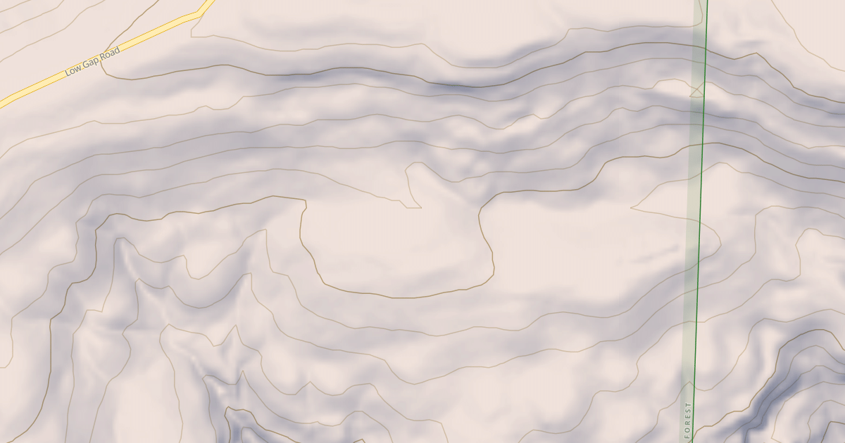 Map preview of USFS Motor Vehicle Use Map Roads {189F456D-73C1-4FFE-9DDE-5C1077E18179}