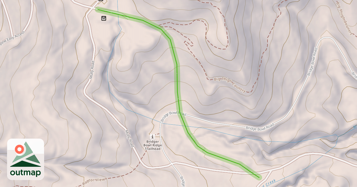 Map of Lower Limestone