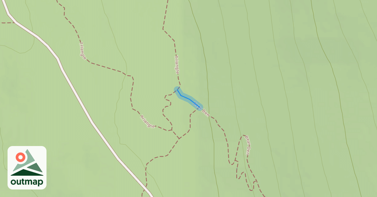 Map of Bear Den