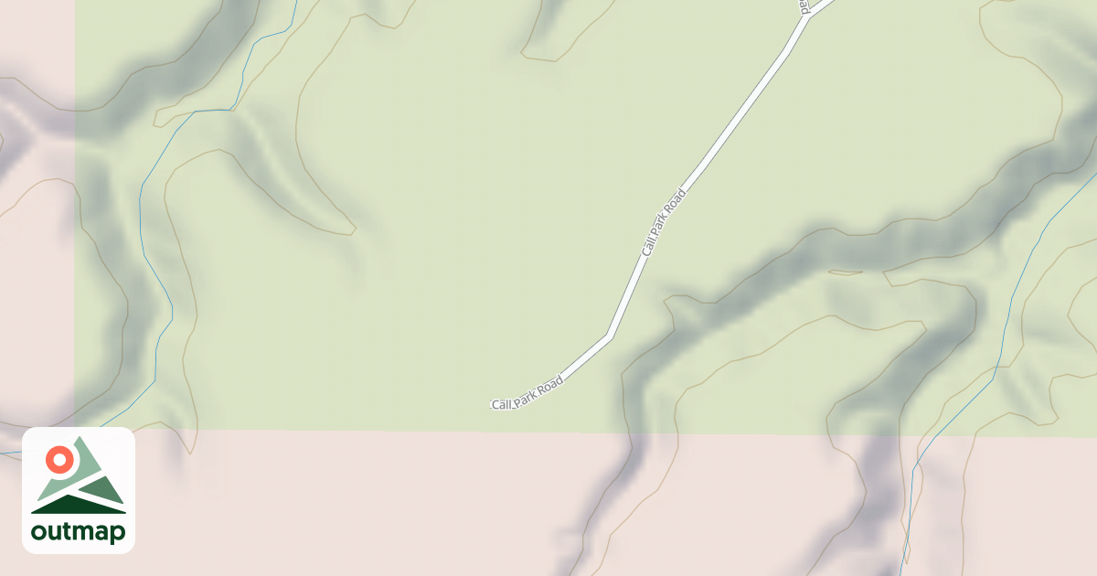 Map of Creek