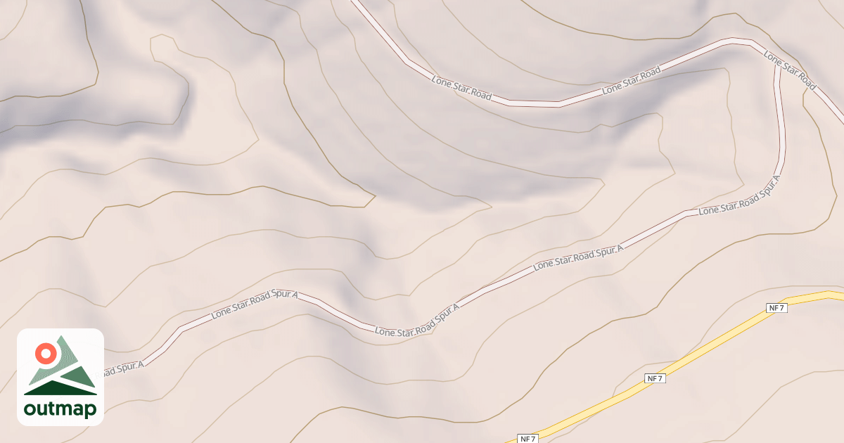 Map of LONE STAR SPUR A