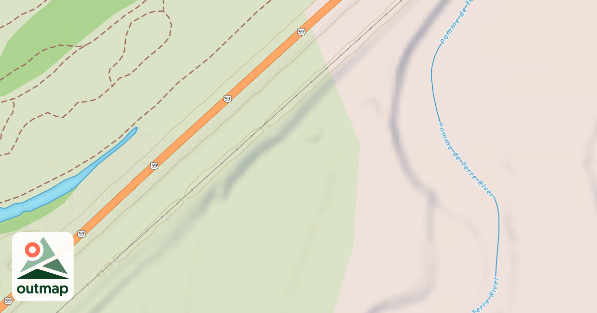 Map of Appleton Area Recreational Park