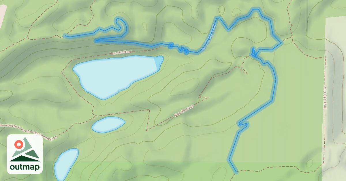 Map of Bearberry Bluff