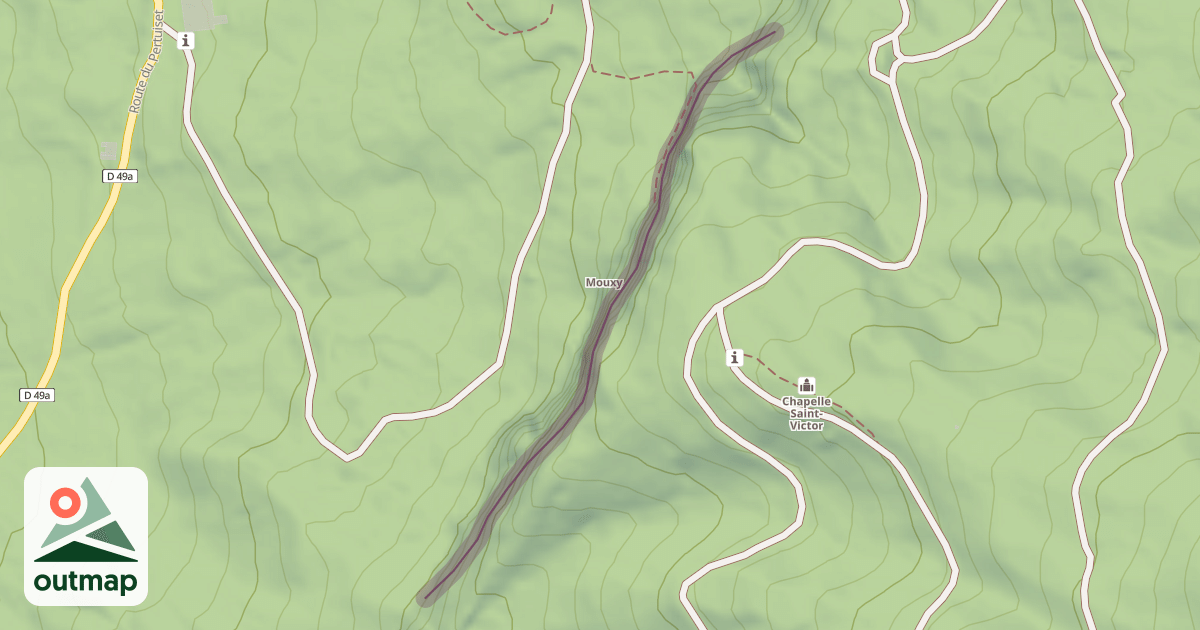 Map of Mouxy