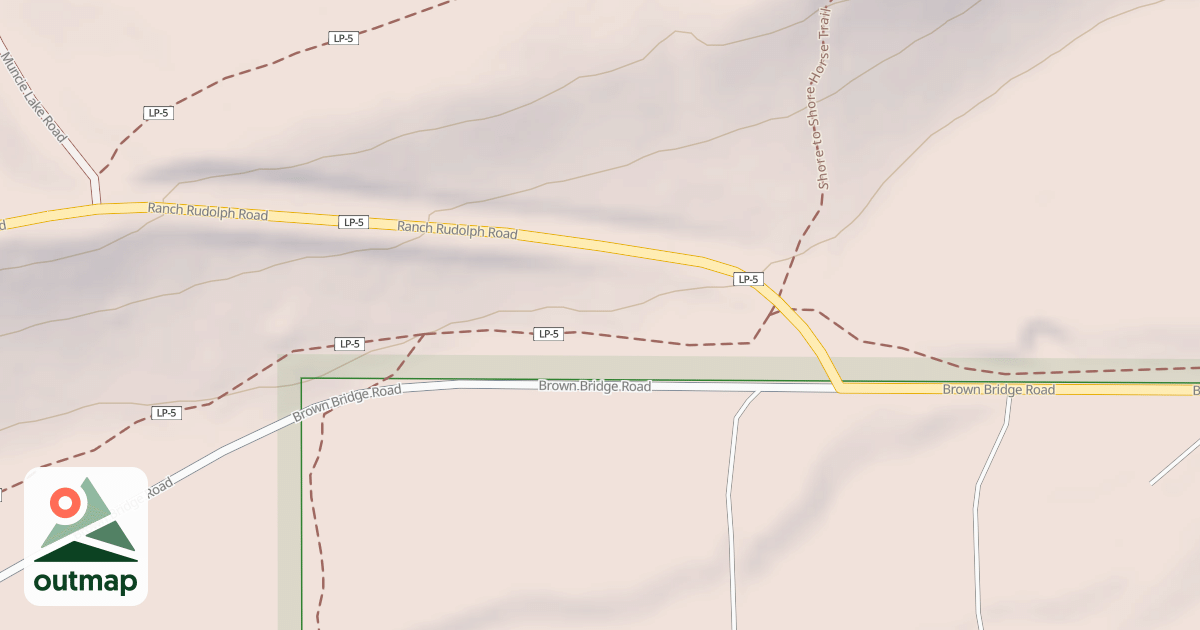 Map of Shore To Shore Trail