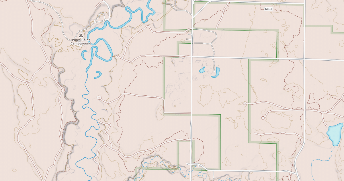 Map preview of HORSESHOE MOTORCYCLE TRAIL