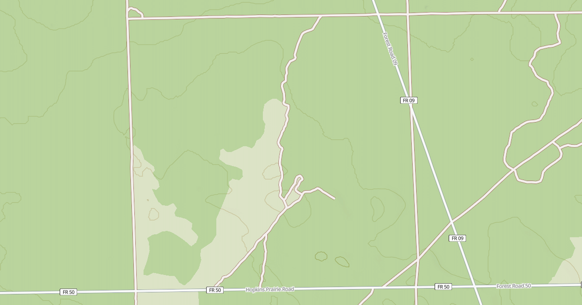 Map preview of USFS Motor Vehicle Use Map Roads {85077838-92FD-4C23-A3BF-5DC3D14DFCCF}