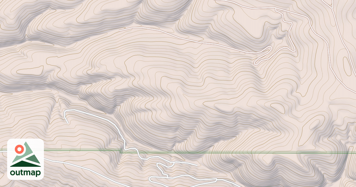 Map of COCOMBE CONN. SPUR