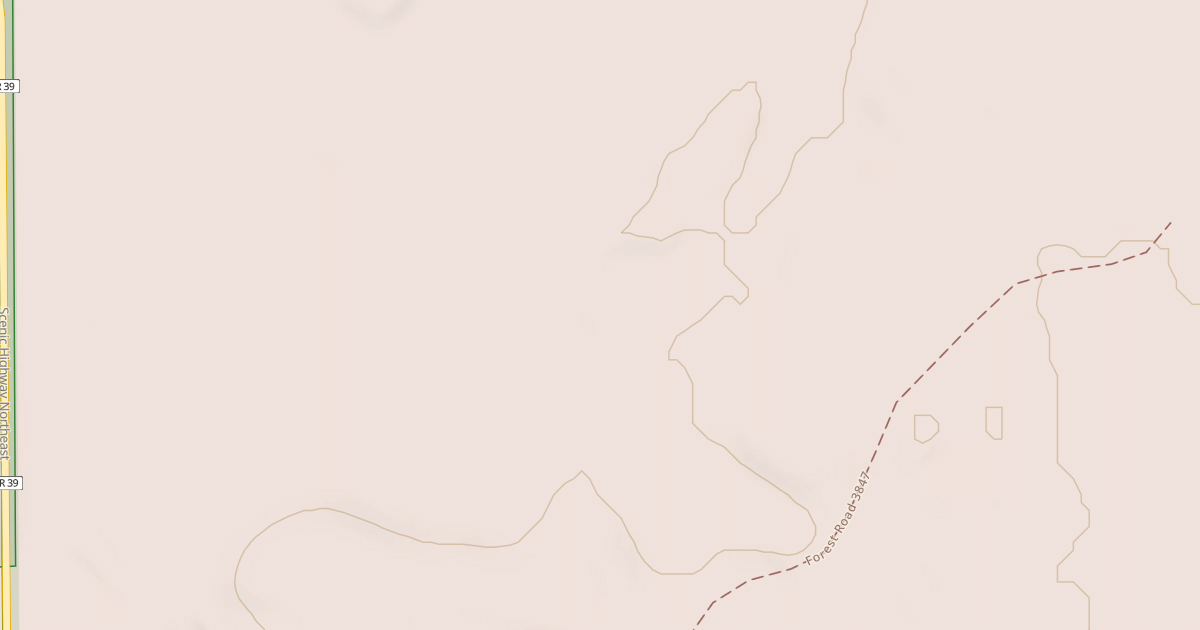 Map preview of SW LITTLE MOOSE LAKE SPUR A
