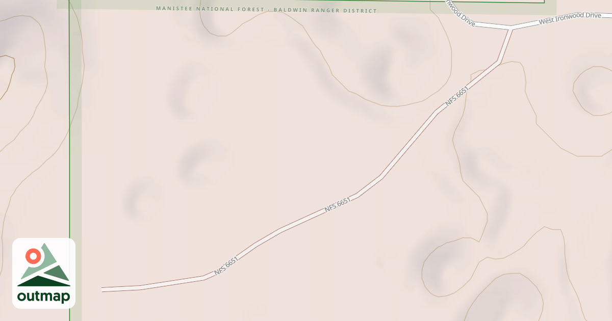 Map of 6651