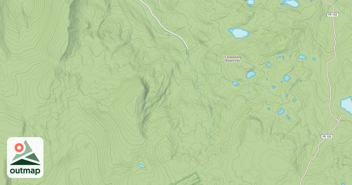 Map of CAMPBELL LAKE ATV