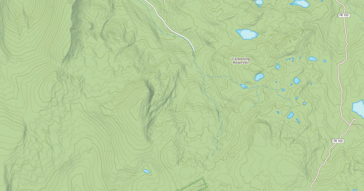 Map preview of CAMPBELL LAKE ATV