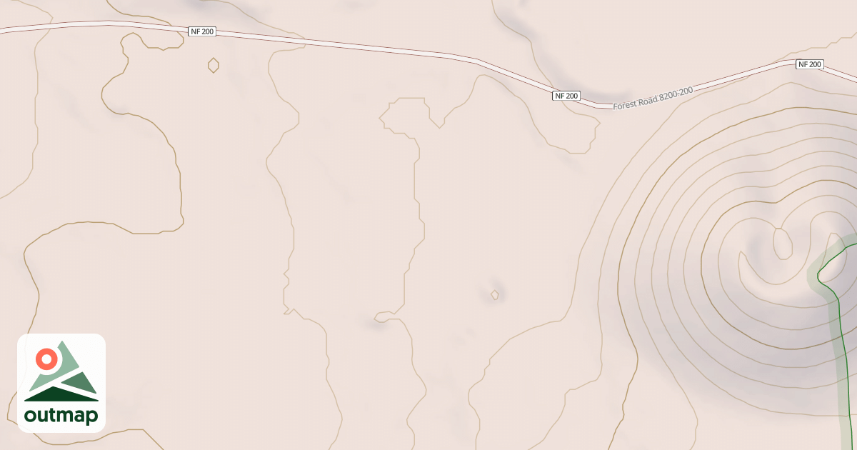Map of USFS National Forest System Roads {4D716EA2-FADB-498E-BCDD-15BEB126B77D}