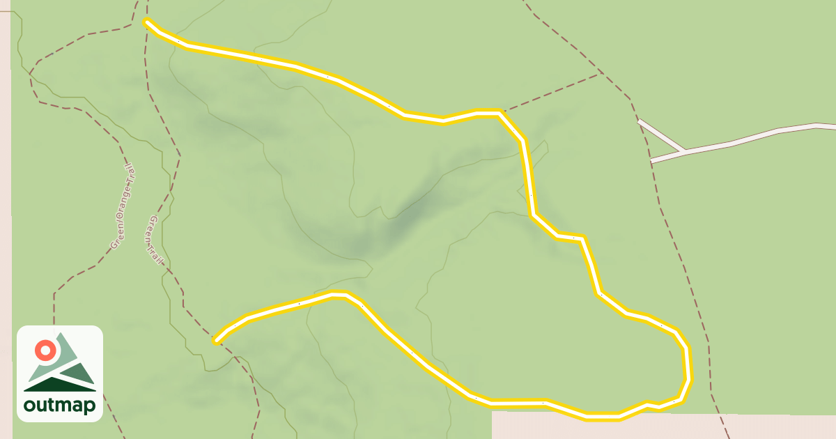 Map of Orange Trail