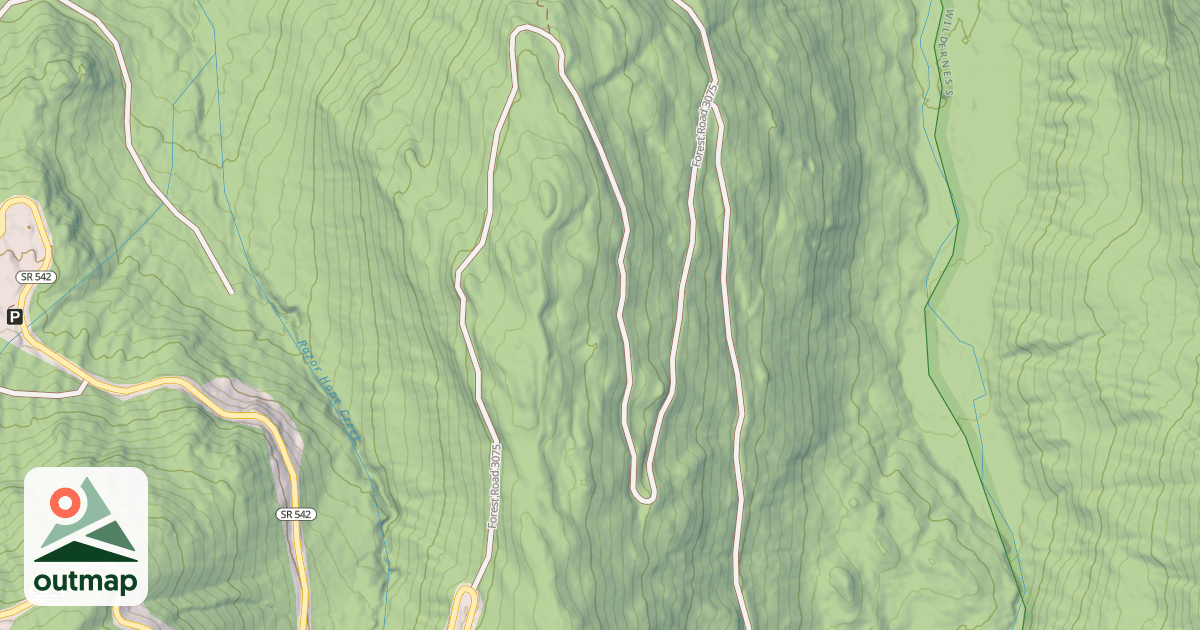 Map of WHITE SALMON