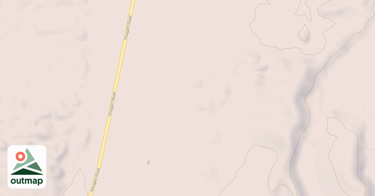 Map of Hackberry Trail System - Dunes Access