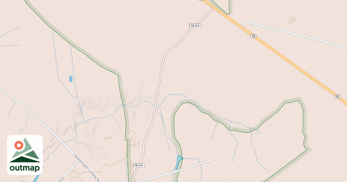 Map of NEDS CREEK